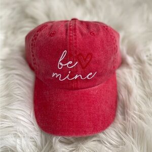 Red 'Be Mine' Cap